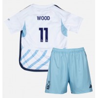 Nottingham Forest Chris Wood #11 Gostujuci Dres za djecu 2023-24 Kratak Rukav (+ Kratke hlače)